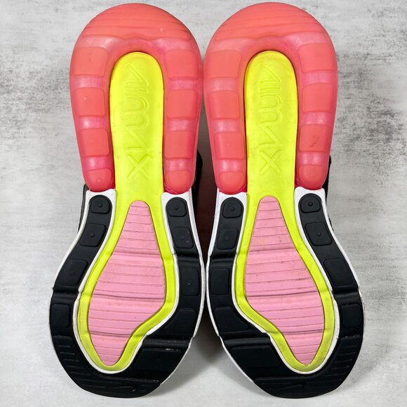Nike Air Max 270 Running Shoes - Women's Size 10 - Black Pink - Picture 9 of 10